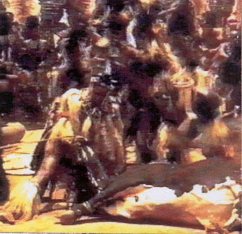 Ukweshwama - Zulu bull-killing ritual /static/Zulu/p126pic01.jpg