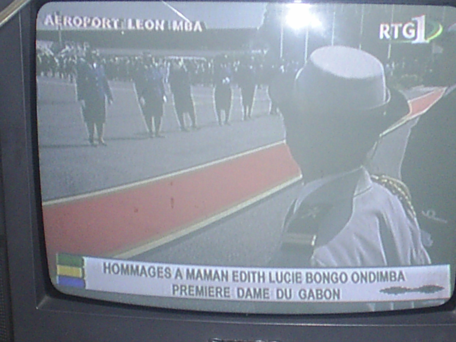 TV coverage of the wake