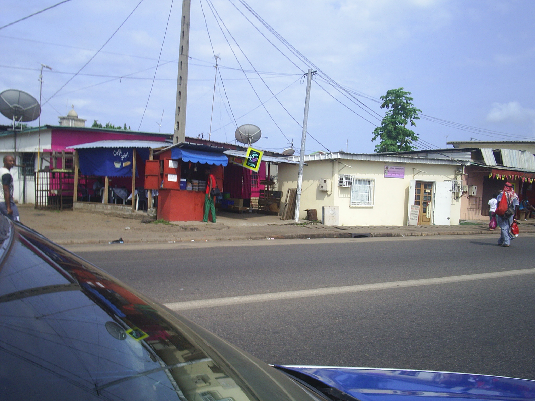 Street scene in Port Gentil