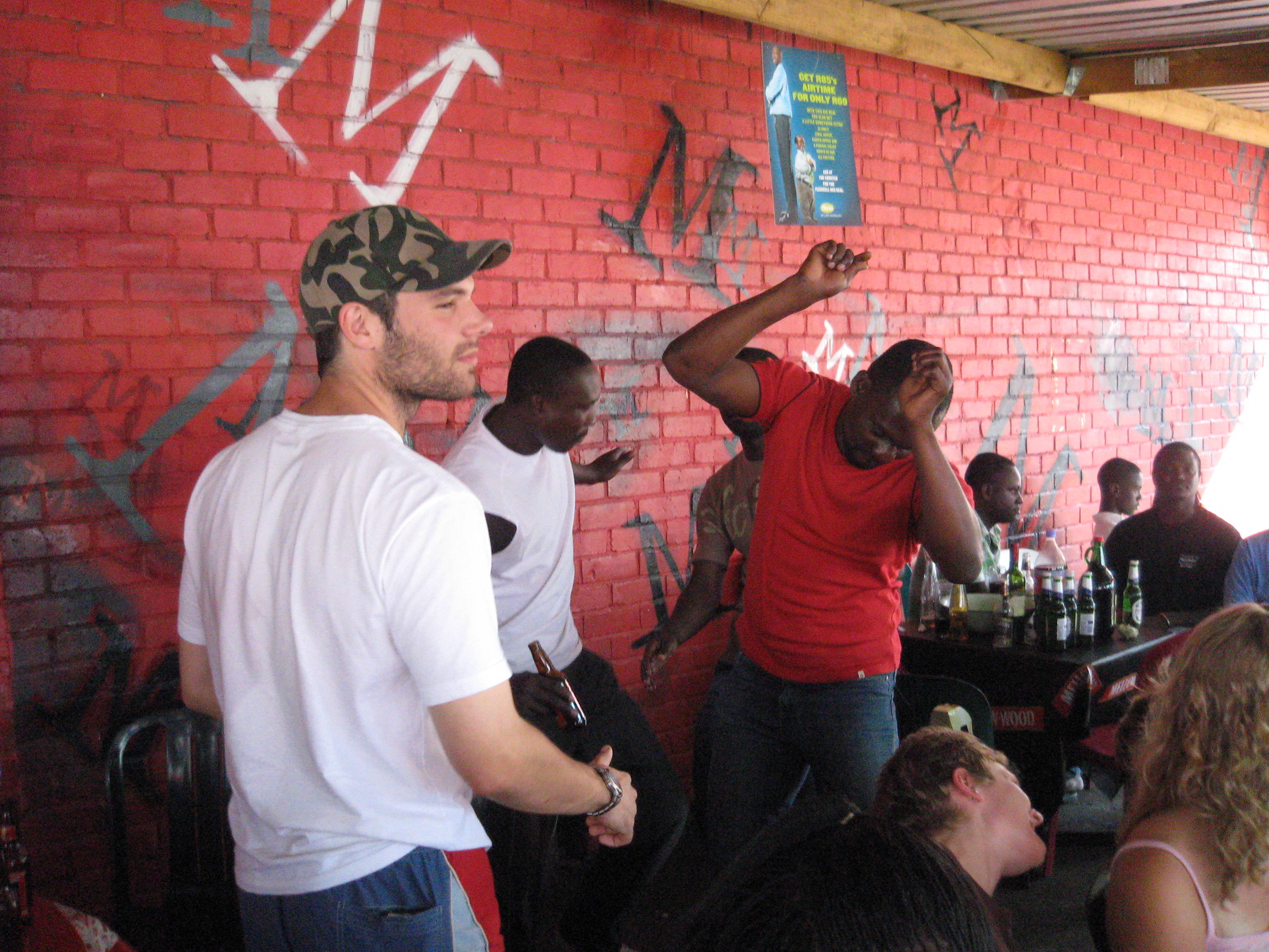 Femi dancing